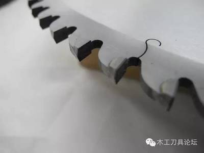 硬質合金木工圓鋸片構成部分名稱及常用齒形